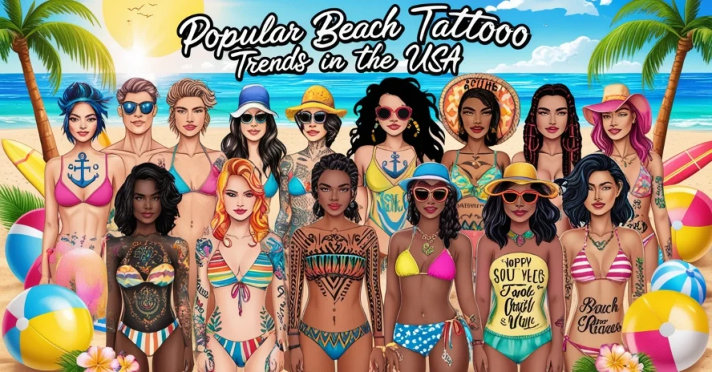 Popular Beach Tattoo Trends in the USA